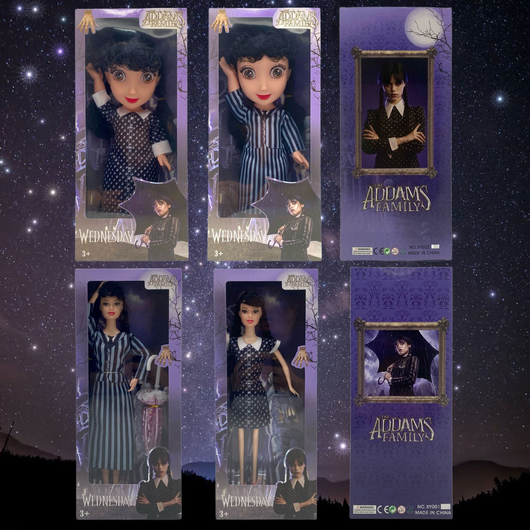 American Drama The Addams Family Wednesday Dolls