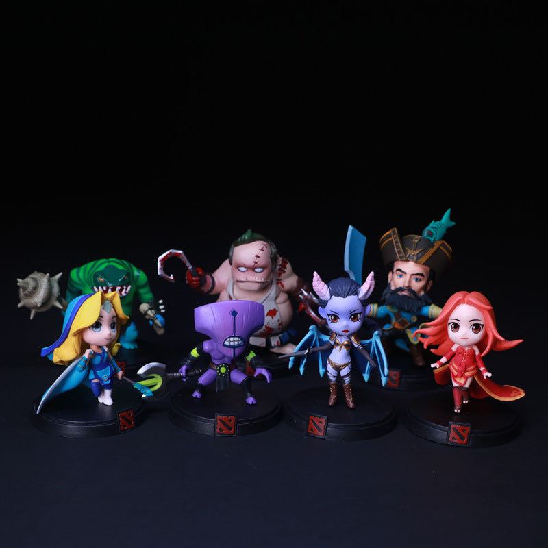 Dota2 Super Cute Ornaments 7pcs
