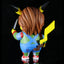 Pikachu Cos Horror Movie Character Figure