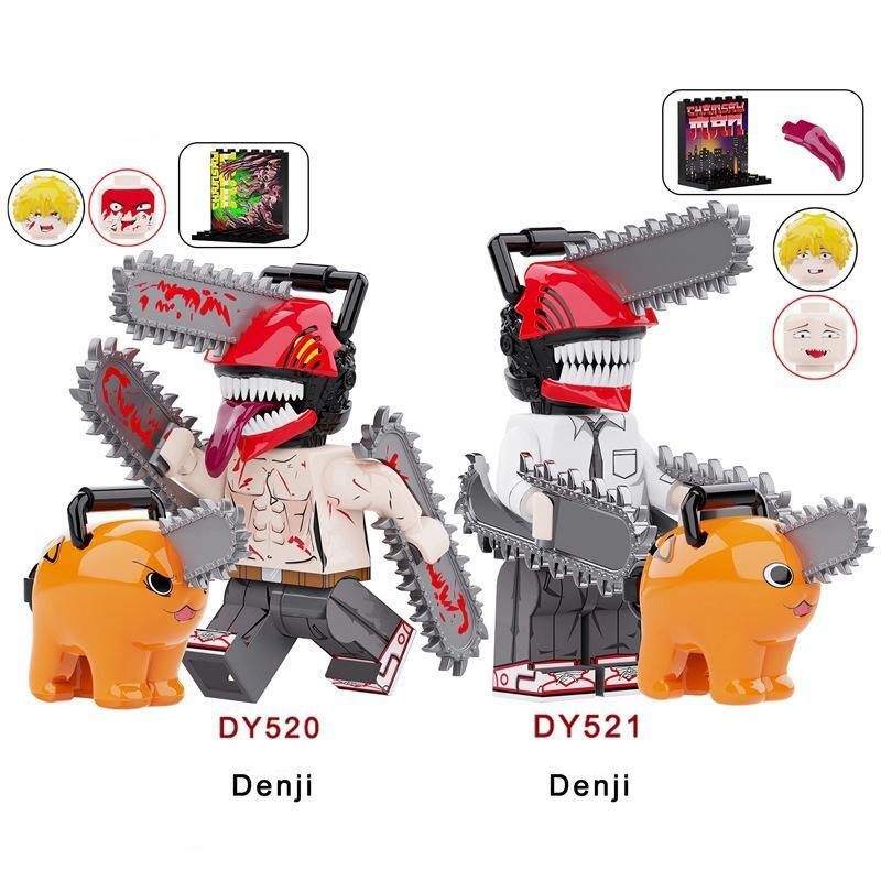 Chainsaw Man Denji figure Building Blocks