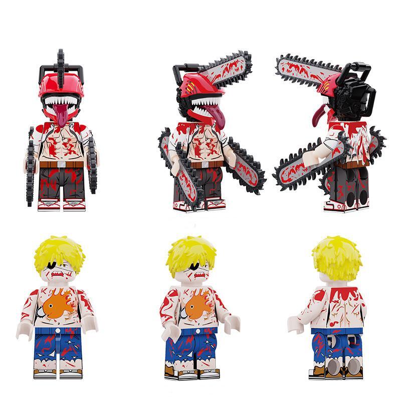Chainsaw Man Reborn Figure Building Blocks