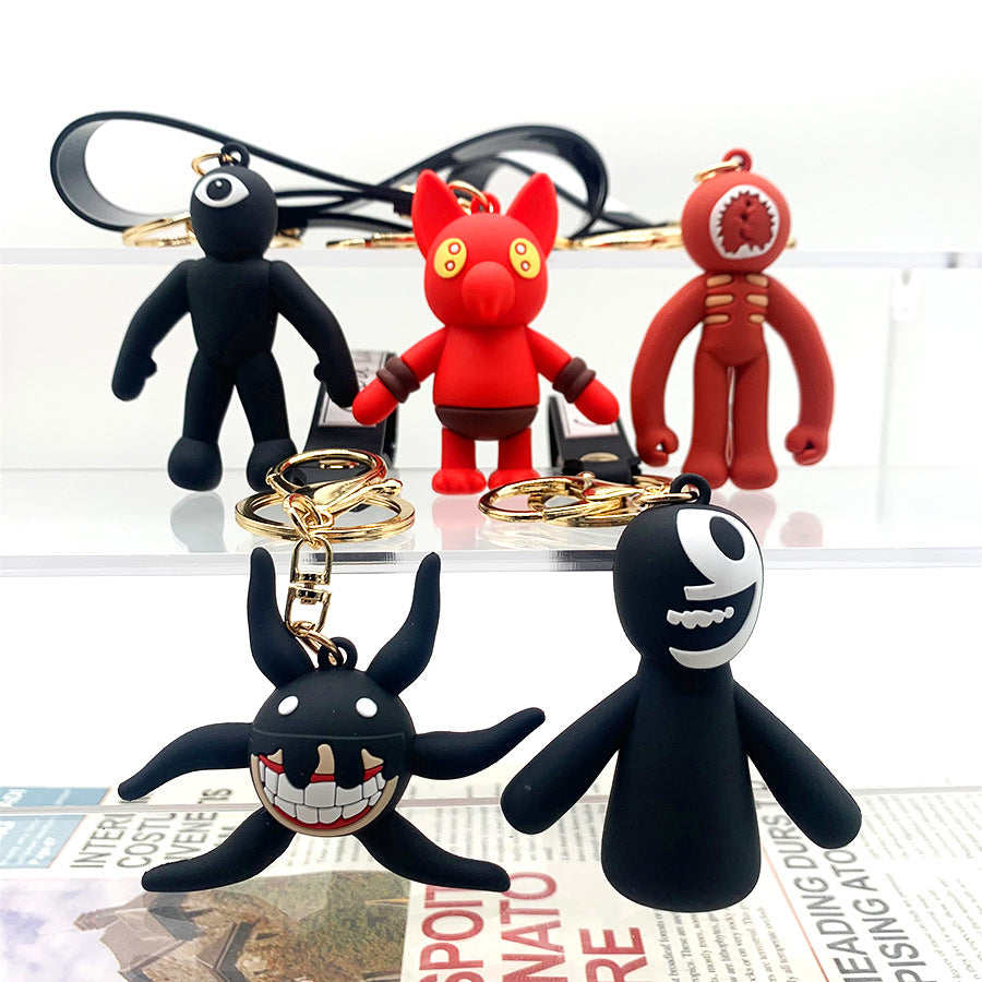 Horror Games Roblox Doors Monsters Keychain