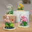 Everlasting Flower Micro-Particle Building Blocks