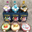 Pokemon Eevee Sleeping Super Cute Ornaments 6pcs