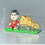 2022 World Cup Pen Holder Cristiano Ronaldo Cell Phone Bracket Dual-use Building Blocks P2174