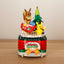 Pokemon Christmas Rotating Music Box Building Blocks