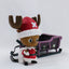 Anime Dragon Ball X One Piece Master Roshi&Chopper Cos Santa Claus Ornaments