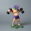 Anime Gundam Fitness Series Character Model(Lightable Eyes)