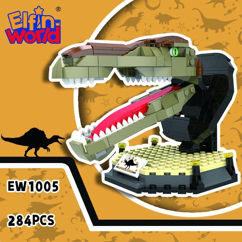 Eifinworld Jurassic Dinosaur Spinosaurus Building Blocks EW1005