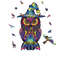 Halloween Owl 3D Wooden Puzzle