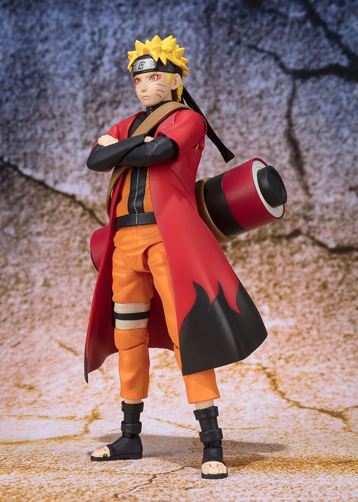NARUTO SHIPPUDEN - NARUTO UZUMAKI SAGE MODE (ADVANCED VERSION) ACTION FIGURE