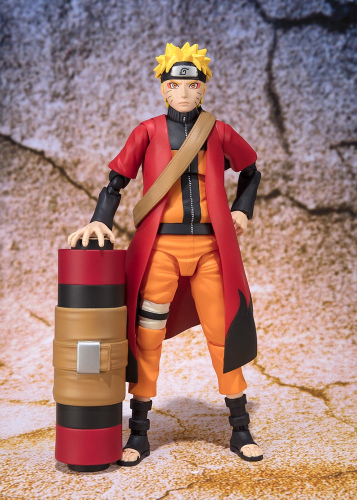 NARUTO SHIPPUDEN - NARUTO UZUMAKI SAGE MODE (ADVANCED VERSION) ACTION FIGURE