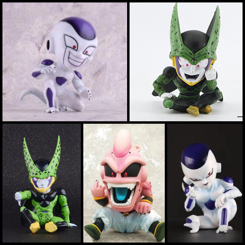 Dragon Ball-Q version of Boss sitting taunt