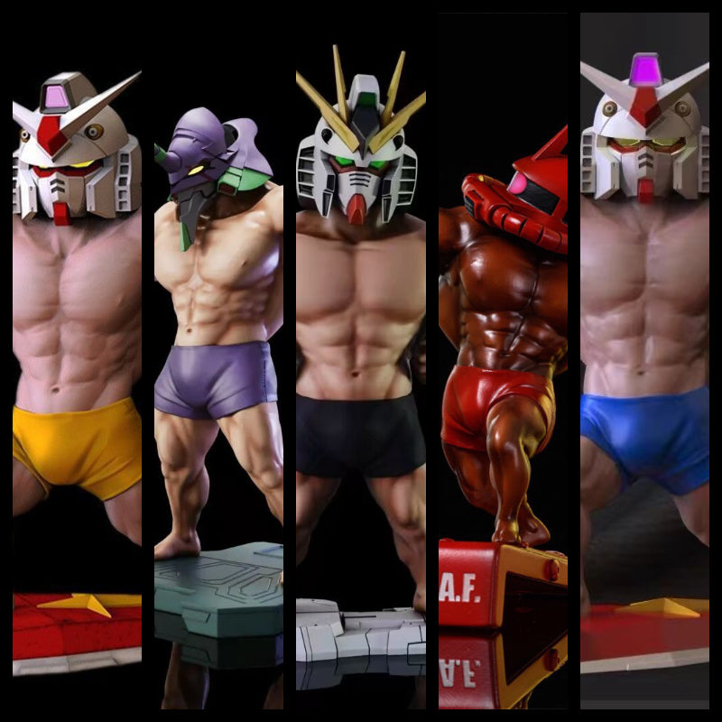 Anime Gundam Fitness Series Character Model(Lightable Eyes)