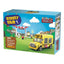 Linoos Peanuts School Bus Bricks Set LN8006 Snoopy Building Block