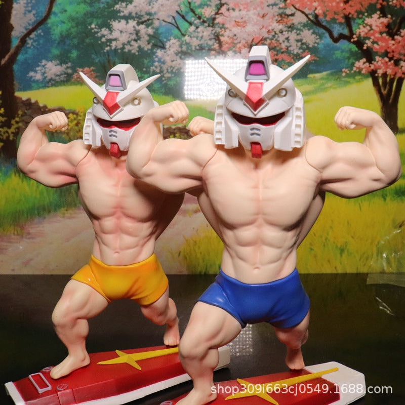 Anime Gundam Fitness Series Character Model(Lightable Eyes)