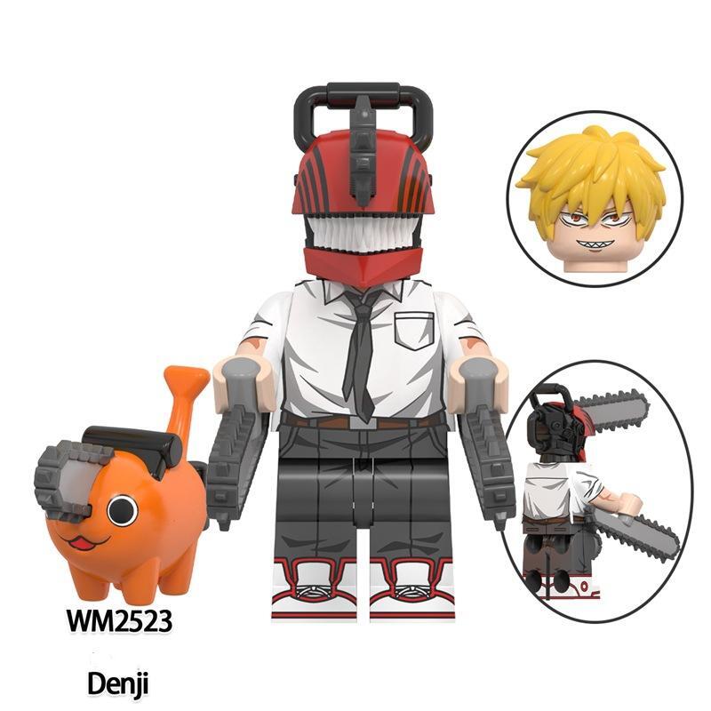 Chainsaw Man Denji figure Building Blocks