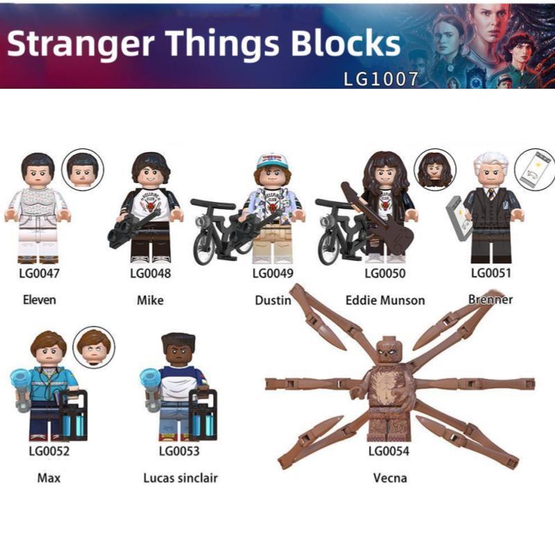 Stranger Things figure Building Blocks