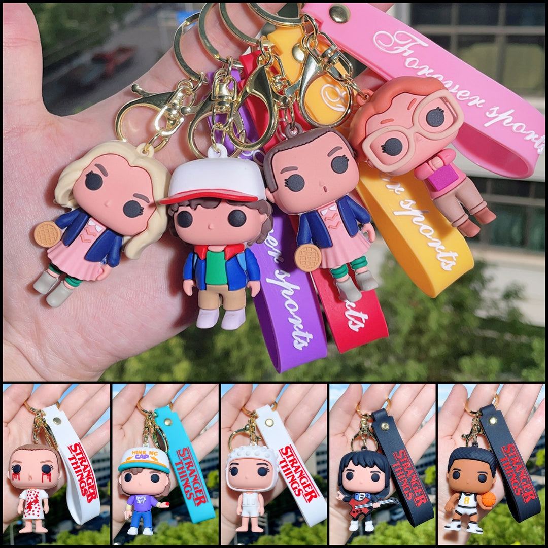 American Drama Stranger Things Cute Keychain