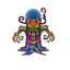 Halloween Tree Demon 3D Wooden Puzzle
