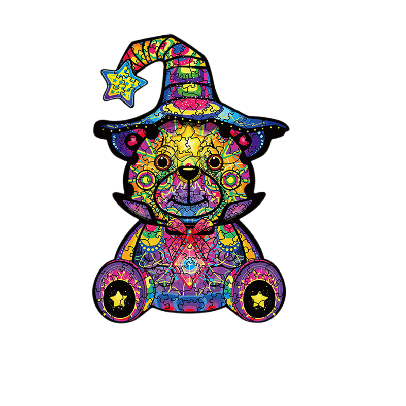 Halloween Bear 3D Wooden Puzzle